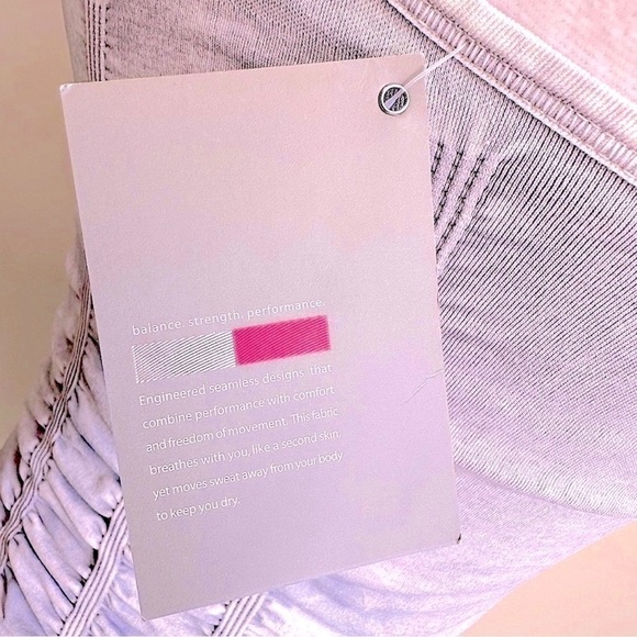 NWT NUX Spellbound Yoga Stretch Cami Tank Top Gray Mineral Size Small - Picture 10 of 16